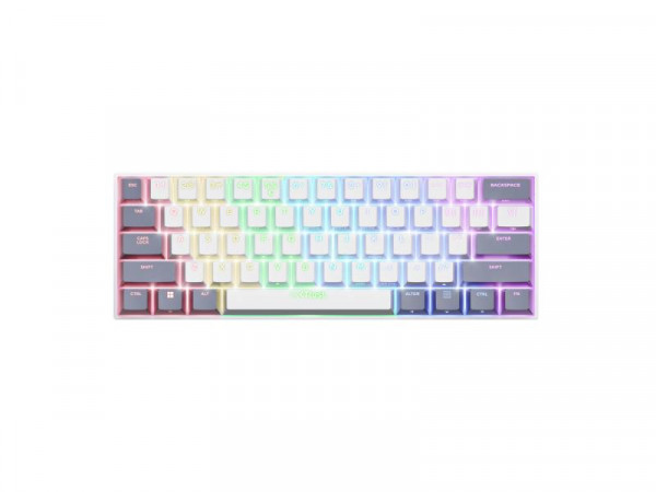 TRUST Tastatura GXT873 ACIRA 3 mode bežicna mehanicka US bela