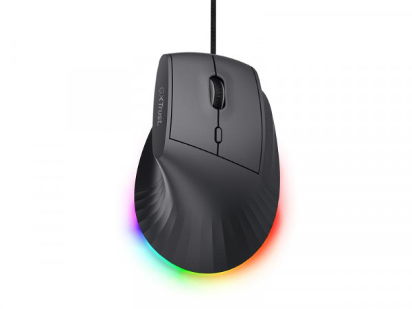 TRUST Miš GXT145 REXXA Ergonomic žicni gaming crna