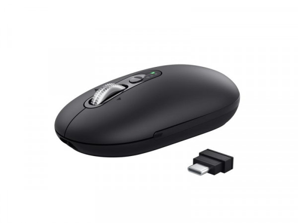 TRUST Miš Seron Hyperscroll Slim Wireless crni