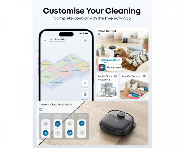 ANKER Eufy Omni C28 Robot Usisivač crni