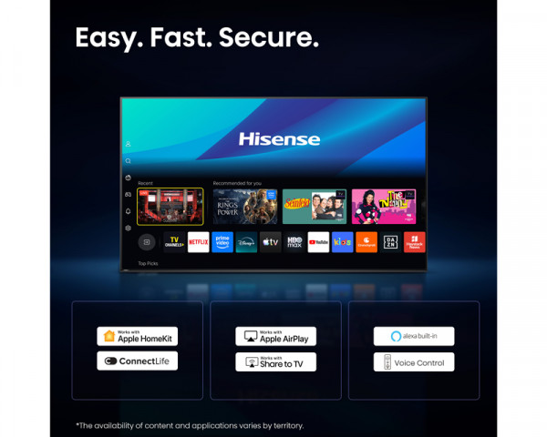 HISENSE 85 inča 85U7SE ULED MiniLED 4K UHD Smart TV 