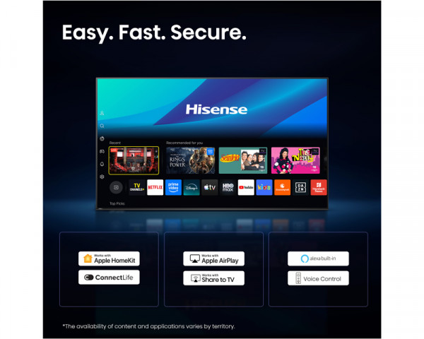 HISENSE 85 inča 85UR9S ULED RGB Mini LED 4K UHD Smart TV 
