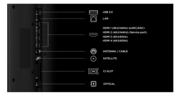 TCL Televizor 65C7L SQD-MiniLED 65 inch 4K UHD 144Hz Google TV Bang & Olufsen crna
