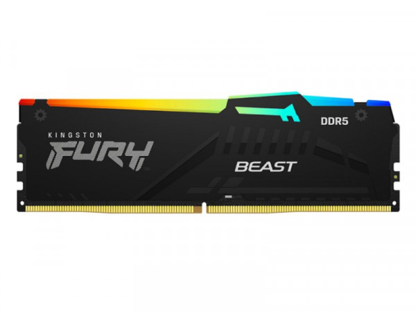 KINGSTON Memorija 16GB DDR5 DIMM 6000MHz 1Rx8 CL36 FURY Beast EXPO RGB