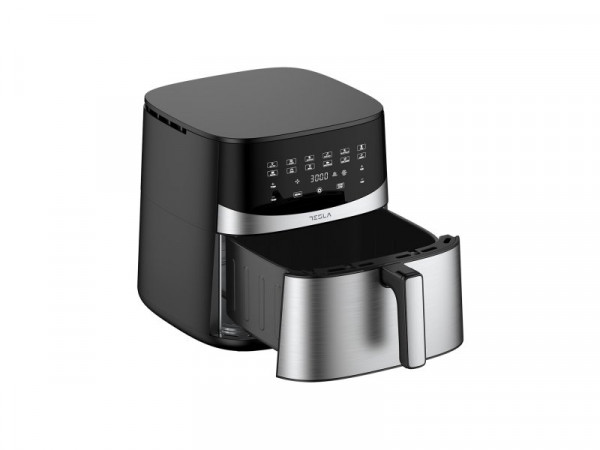 TESLA Air Fryer AF702BX 1700W 7L digital panel crna-inox