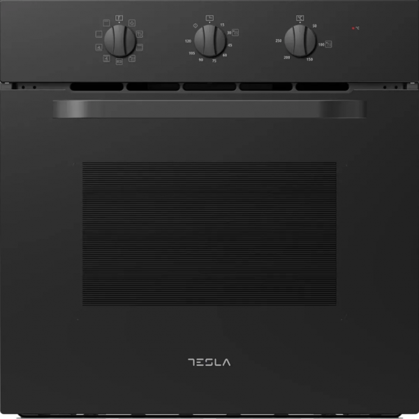 TESLA Ugradni set BO302MB+HV6401MB 65L 60cm Mechanical control keramicka ploca 59cm crna