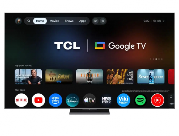 TCL Televizor 85C8L LED 85 inch 4K UHD 144Hz Google TV crna