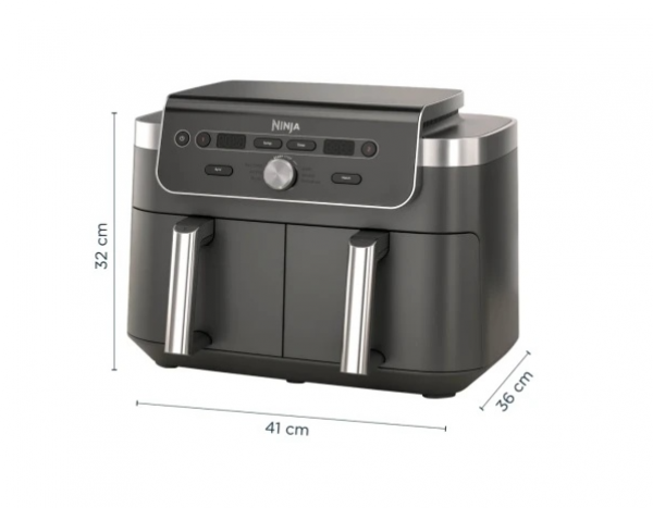 Ninja Air Fryer DZ01EU DualZone XL 9,5L 2470W crna