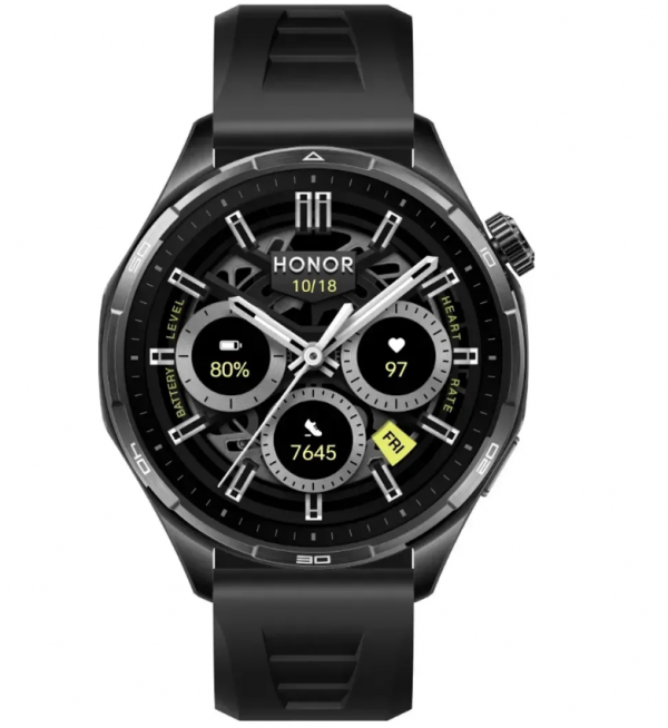 HONOR Pametni sat Watch 632MB+4GB silikonska narukvica crna