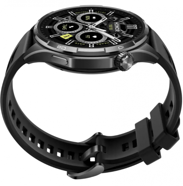 HONOR Pametni sat Watch 632MB+4GB silikonska narukvica crna