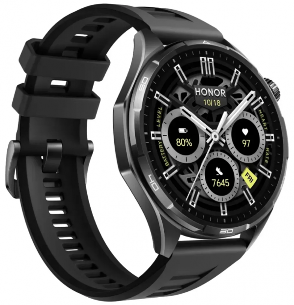 HONOR Pametni sat Watch 632MB+4GB silikonska narukvica crna
