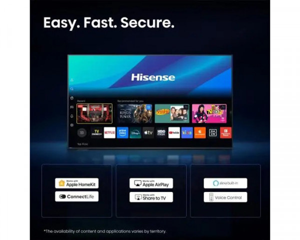 HISENSE 58 inča 58E6ST LED 4K UHD Smart TV