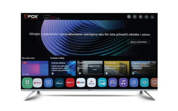 FOX TV LED 75WOS626D