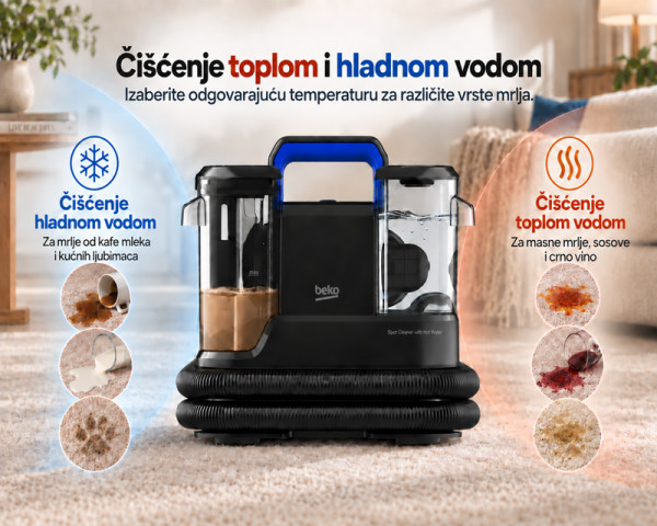 BEKO usisivač za dubinsko pranje VSC 1200 B
