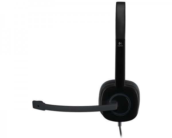 LOGITECH H151 Stereo Headset single jack slušalice sa mikrofonom crne