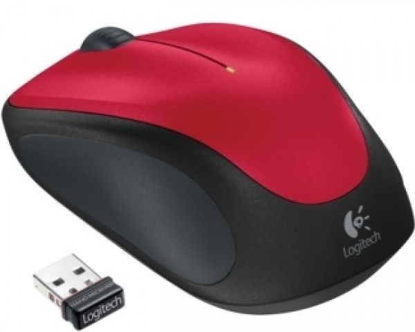 LOGITECH M235 Optical Wireless miš Retail crveni