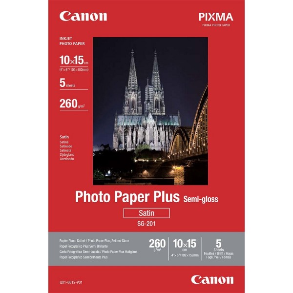 Foto papir Canon SG-201 4X6,5 SH