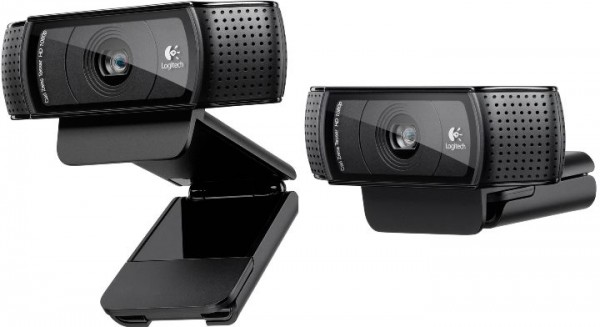Logitech C920 HD Pro Webcam, Black