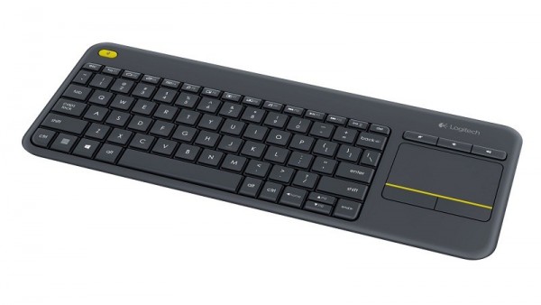 Logitech K400 Plus Wireless Touch Keyboard Black (US International)