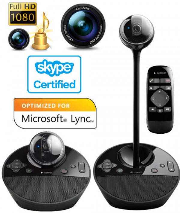 Logitech BCC950 HD, Conferencecam, Black