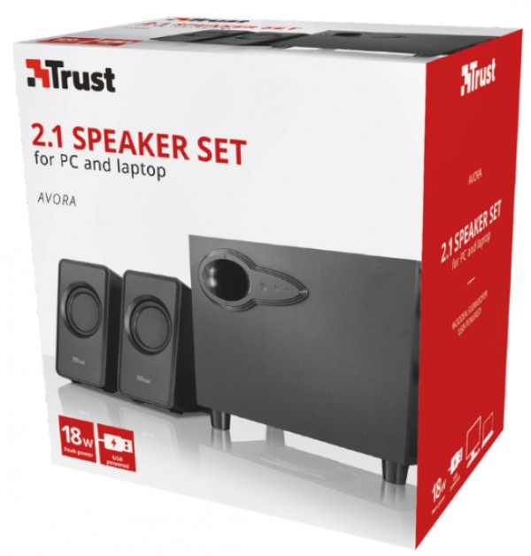 Trust Avora 2.1 Subwoofer speaker set