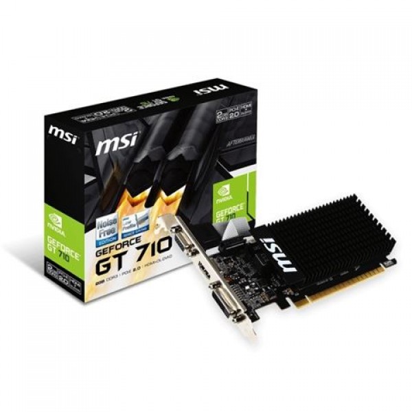 MSI nVidia GT 710 2GB (GT710 2GD3H LP) Grafička kartica niskoprofilna