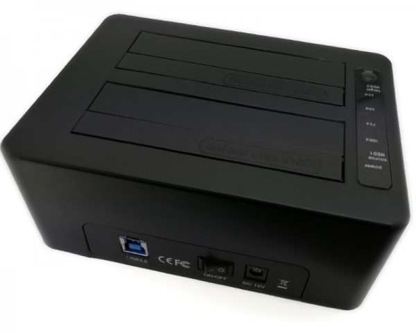 MAIWO HDD dual Docking station USB 2.0, 2.5''3.5'' K3082