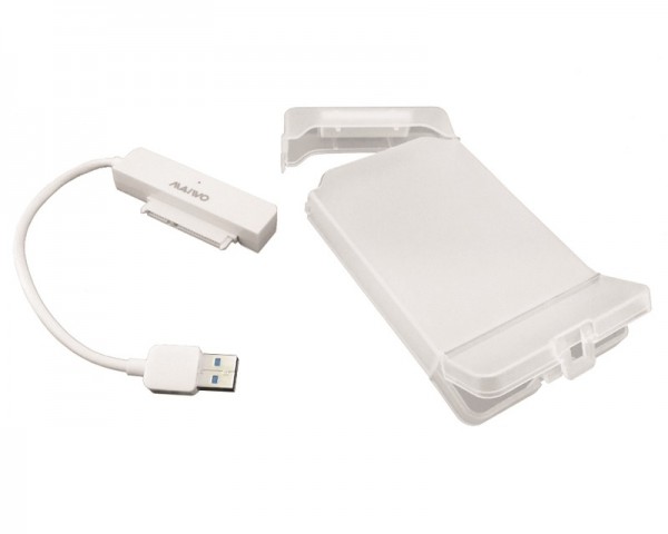 MAIWO Adapter  USB 3.0 to SATA za 2.5'' HDD wProtective box K104
