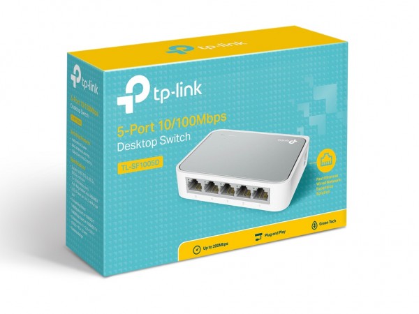 TP-LINK Switch 5x RJ45 10100Mbps plasticno kuciste