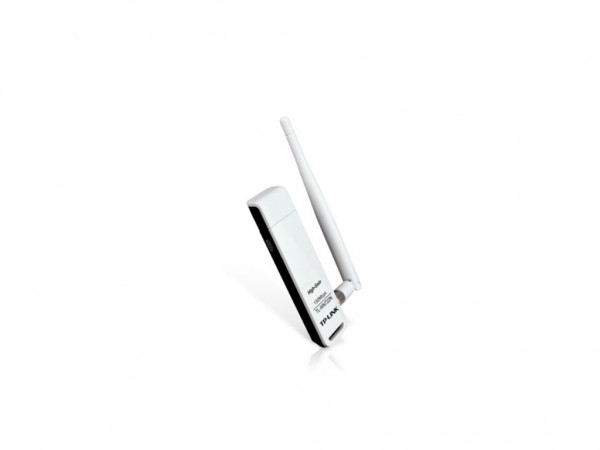 TP-LINK High Gain Wi-Fi USB Adapter 150 Mbps, USB 2.0, 1x eksterna antena
