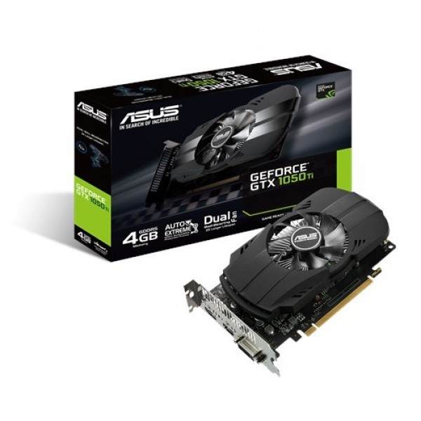 Asus NVD GTX 1050Ti 4GB 128bit  PH-GTX1050TI-4G