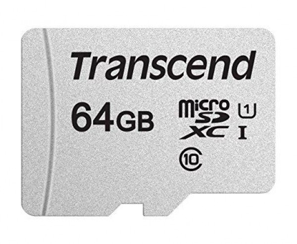 Transcend SD MICRO 64GB HC Class UHS-I U3 300S TS
