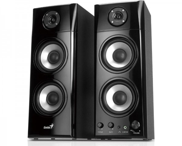 GENIUS SP-HF1800A 2.0 crni wood zvučnici