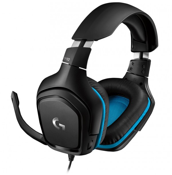 Logitech G432 7.1 Surround Sound Gaming Leatherette