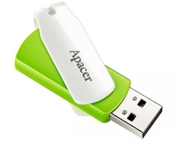 APACER 32GB AH335 USB 2.0 flash zeleni