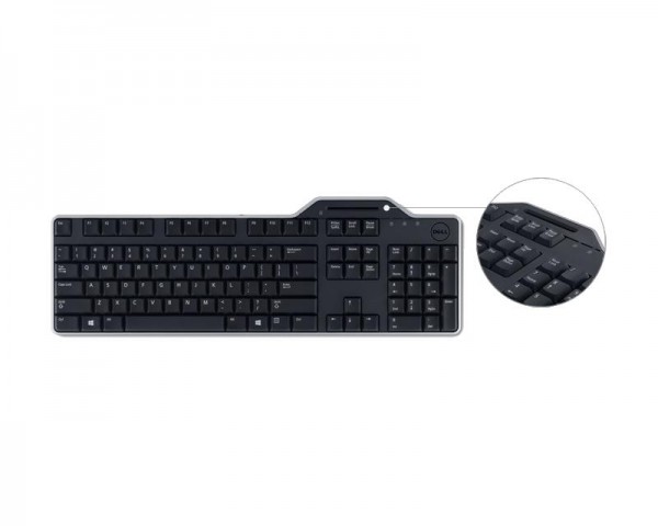 DELL Tastatura KB813 Smartcard USB US crna