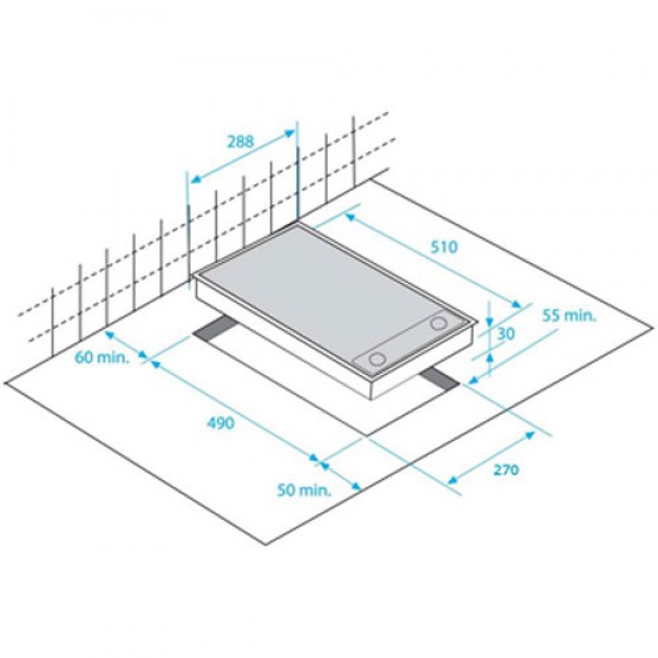 BEKO Ugradna ploča HDCC 32200X