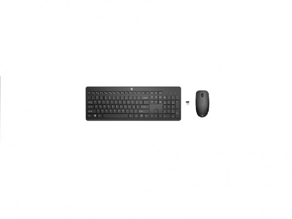 HP tastatura+miš 230 bežični set, crni