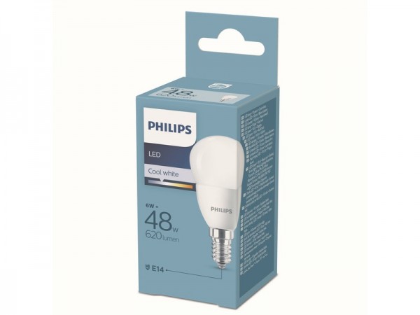 LED SIJALICA 6W (48W) P45 E14 4000K CW MAT PS673