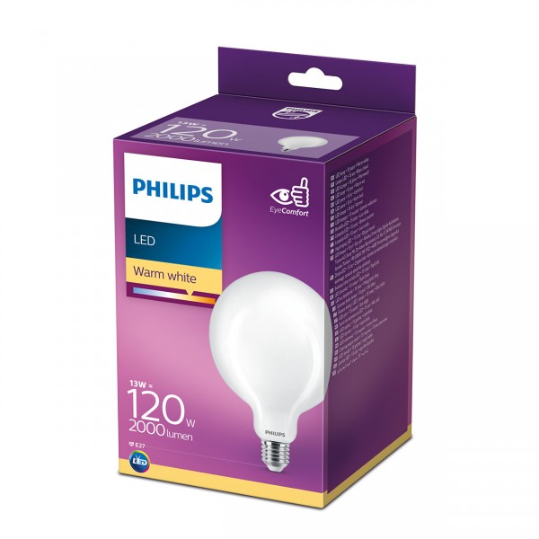 PS765 LED cla SIJALICA 13W (120W) G120 E27 WW 2700K FR ND RFSRT4