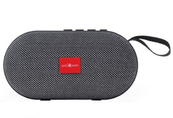 SPK-BT-11-GR Gembird Portable Bluetooth speaker, grey