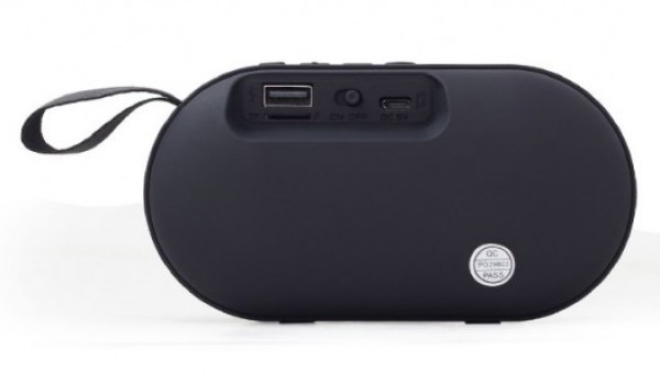 SPK-BT-11 Gembird Portable Bluetooth speaker, USB, SD, FM black