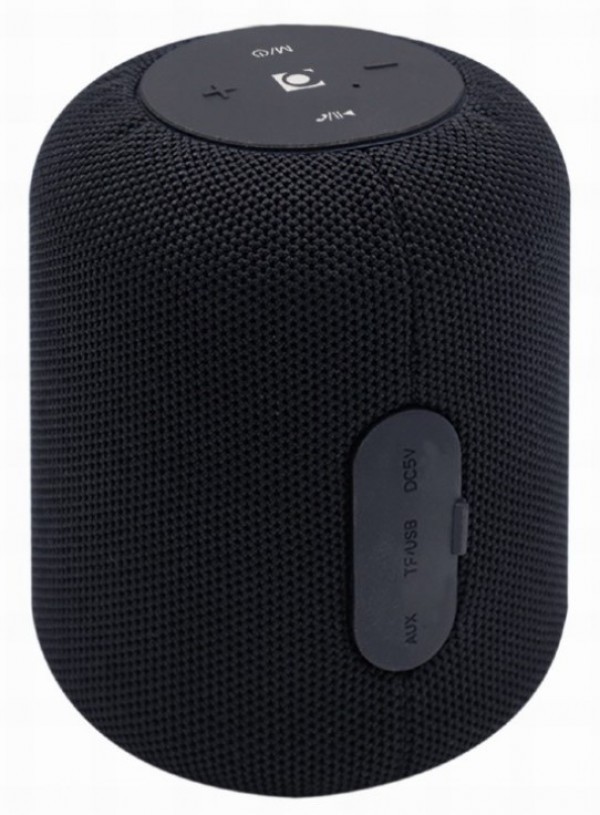SPK-BT-15-BK Gembird Portable Bluetooth speaker +handsfree 5W, USB, SD, AUX, black