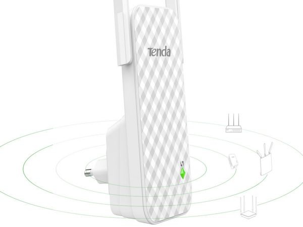 Tenda A9 WiFi ripiter/router 300Mbps Repeater Mode Client+AP white (Alt WNP-RP300) (32ky)