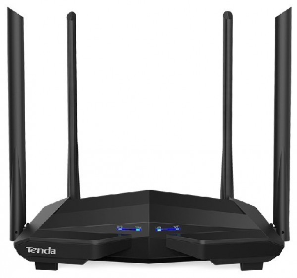 Tenda AC10 V3.0  AC1200 wireless dual band ruter 2.4+5GHz, 1W/3L, Gbit, 1Ghz cpu 128mb, 4x6dBi