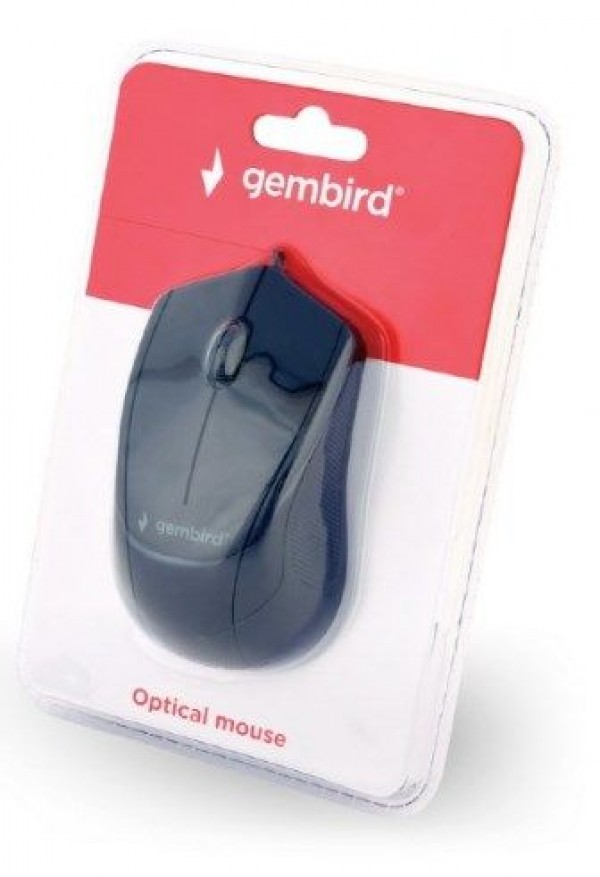 MUS-3B-02 Gembird Opticki mis 1000Dpi 3-button black USB