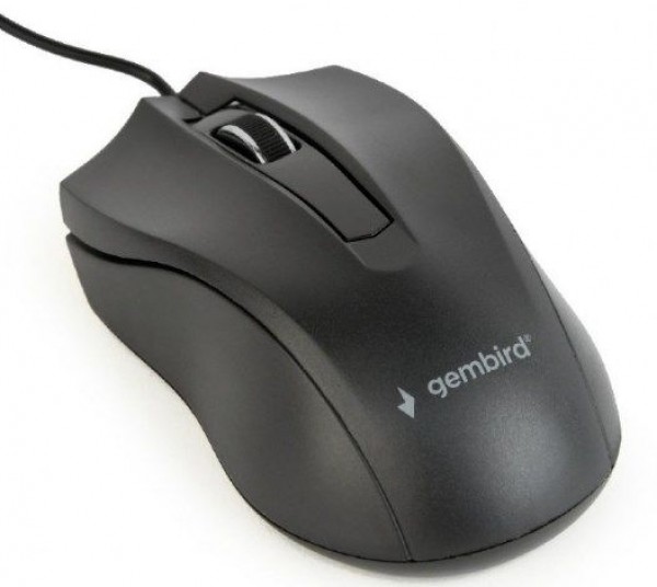 MUS-3B-01 Gembird Opticki mis 1000Dpi 3-button black USB