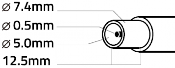 NPA65-185-3500 (HP04) ** Gembird punjac za laptop 65W-18.5V-3.5A, 7.4x5.0mm black PIN (655 Alt=HP11)