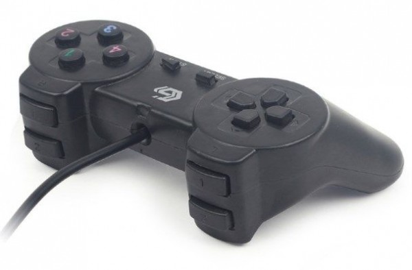 JPD-UB-01 ** Gembird USB 2.0 digital gamepad black (207)