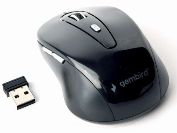 MUSW-6B-01 Gembird Bezicni mis 2,4GHz opticki USB 800-1600Dpi black